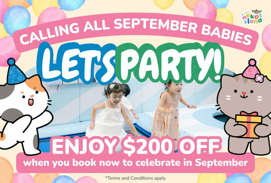$200 Off September Parties