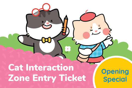Cat Interaction Zone Entry Ticket